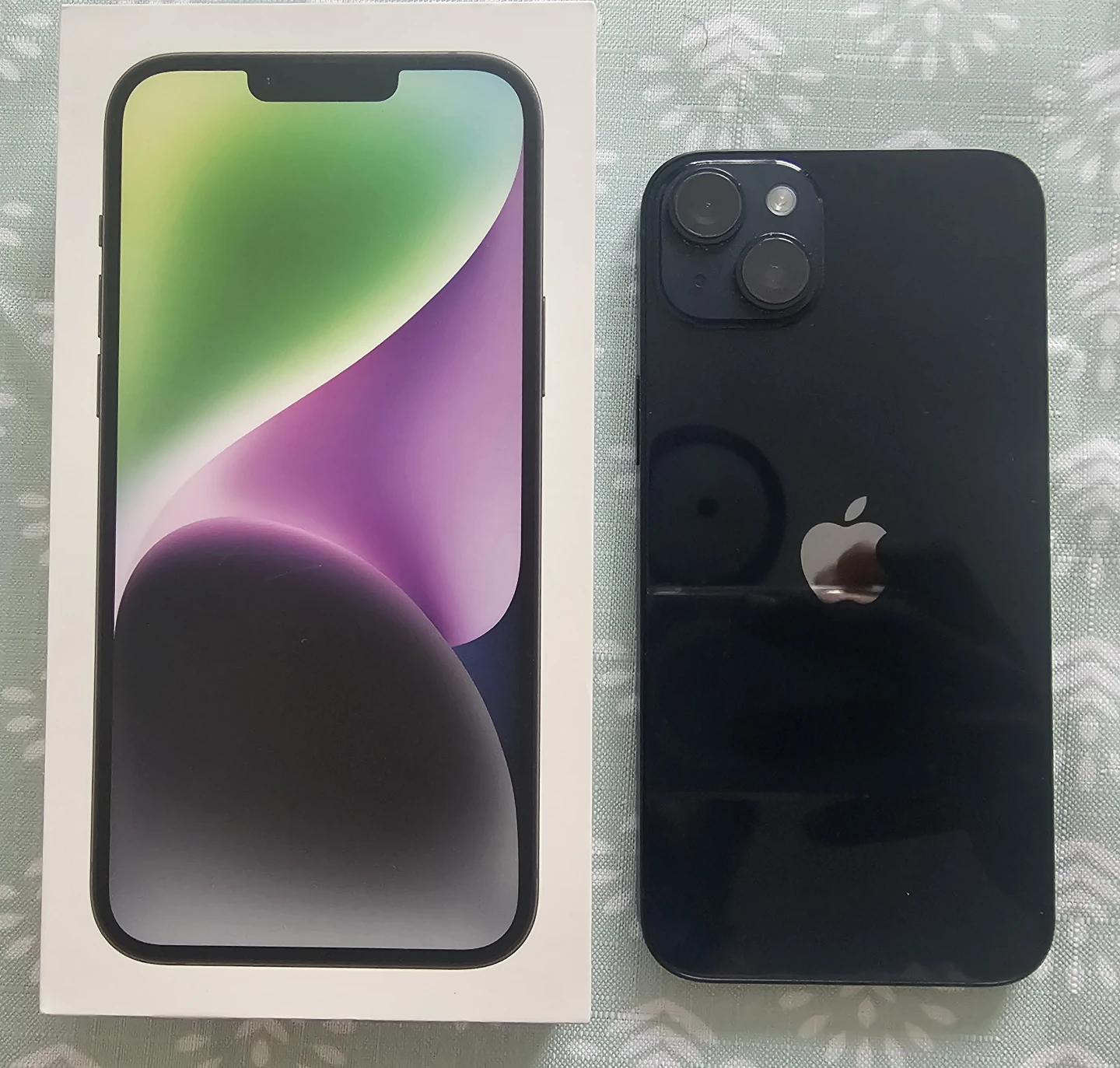 TODAY Apple iPhone 14 plus 128gb - Midnight perfect condition - photo 2