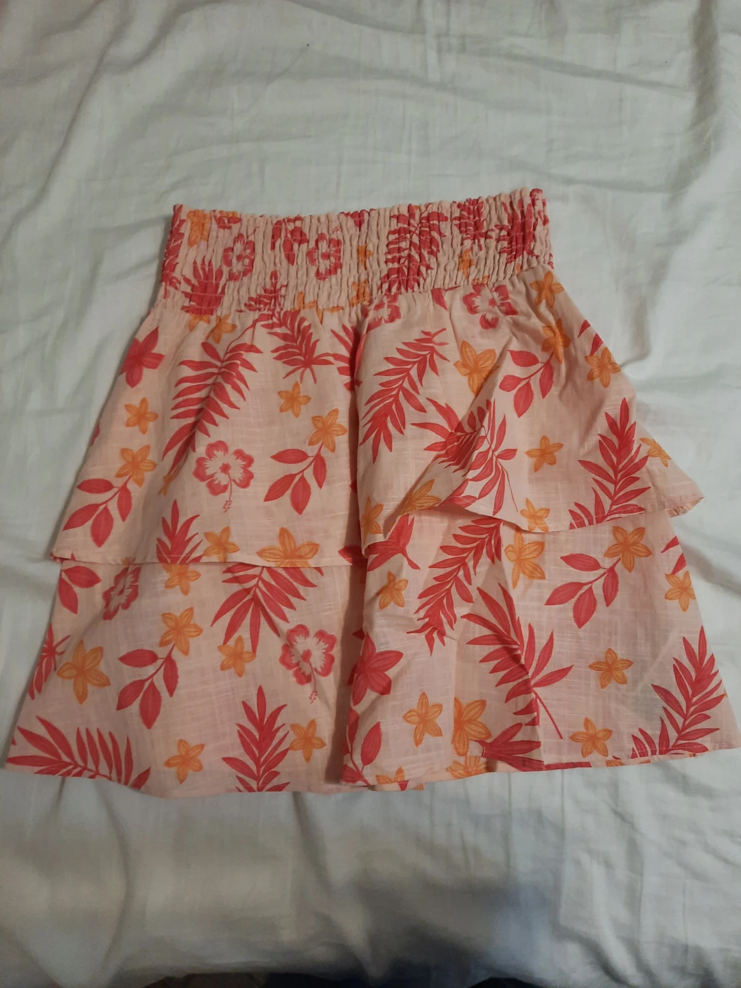 Girls Tropical Print Tank Top and Skirt Set - photo 3