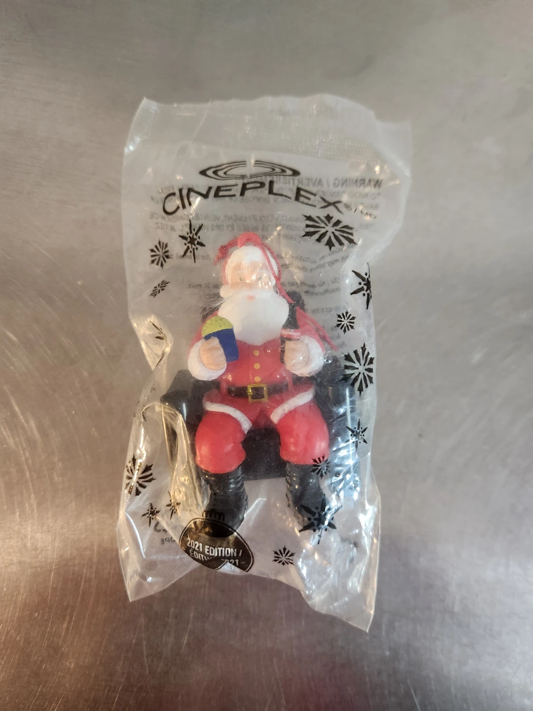 Cineplex Santa 2021 Edition Toy