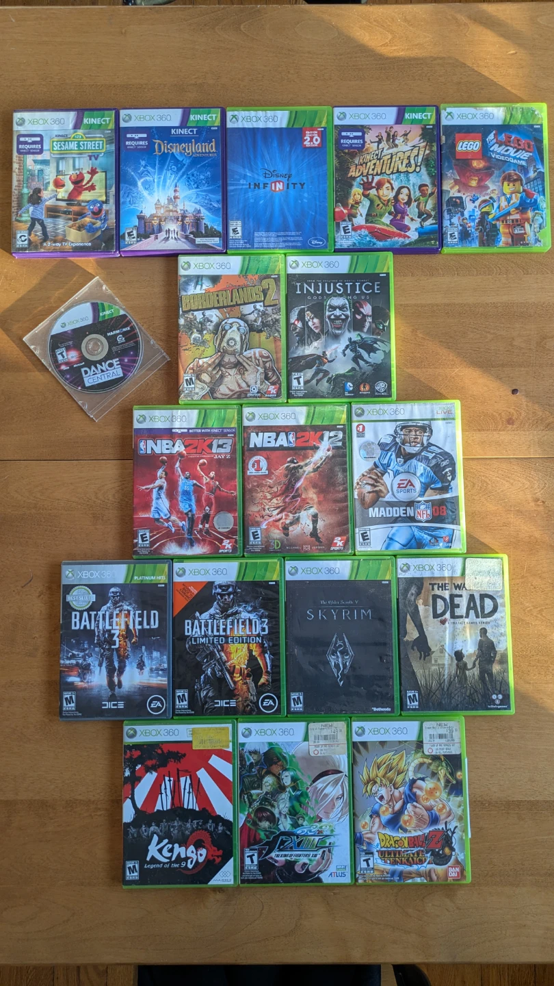 Xbox 360 Games bundle