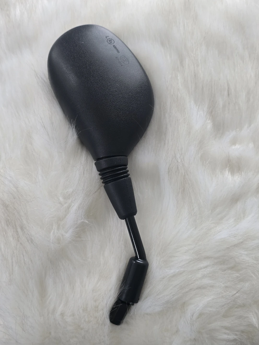 Left Motorcycle Mirror - Black - photo 2