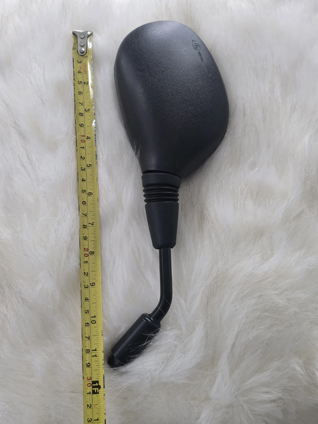 Left Motorcycle Mirror - Black - photo 3