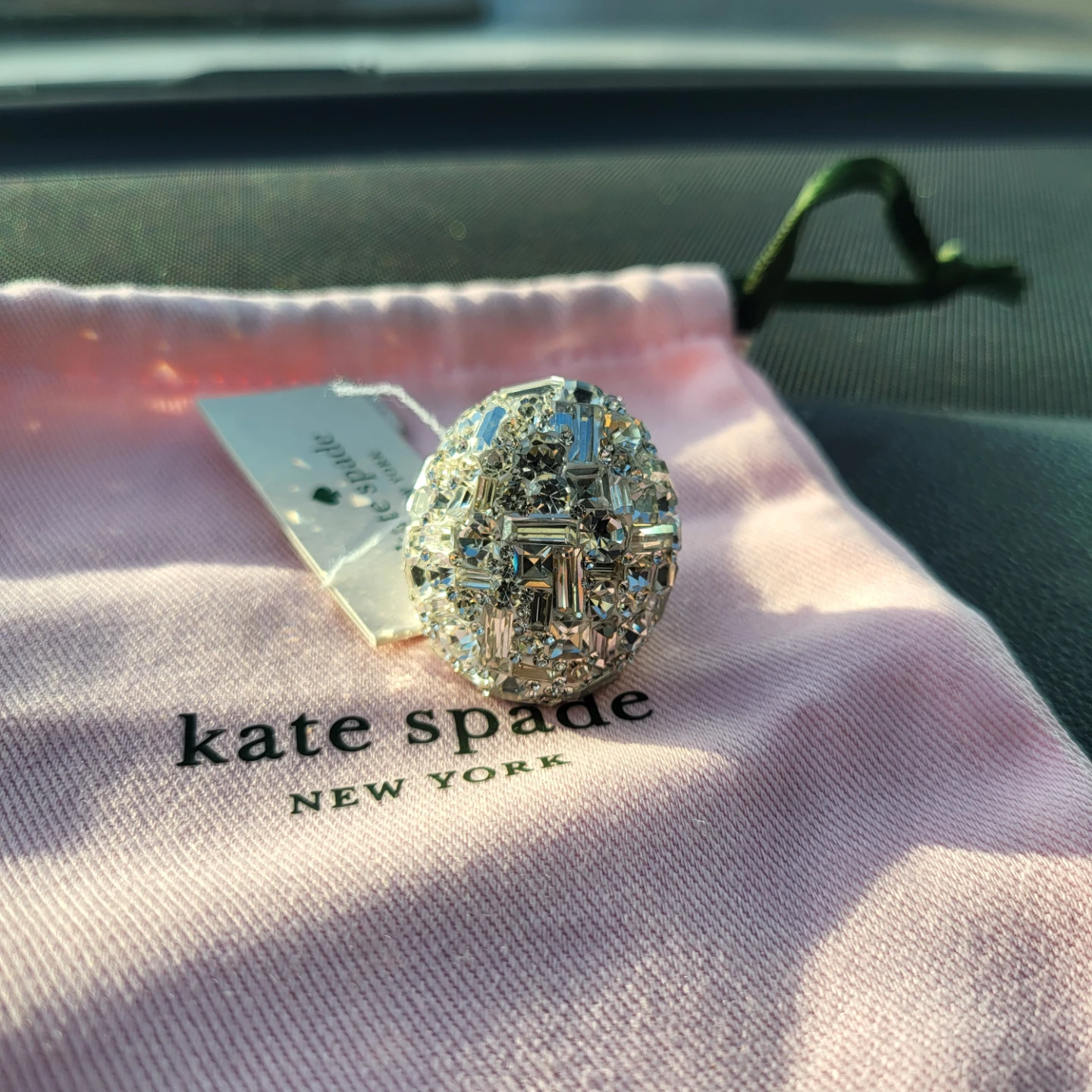 Brand New Kate Spade Brilliant Statement Ring - Size 6 - photo 2