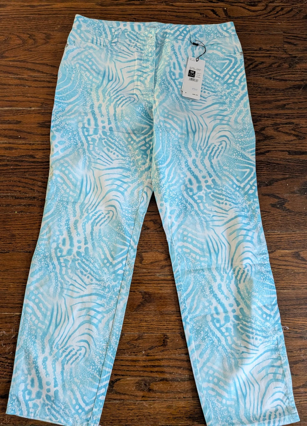 Olsen Women's Lisa Straight Fit Pants Size 42, Medium