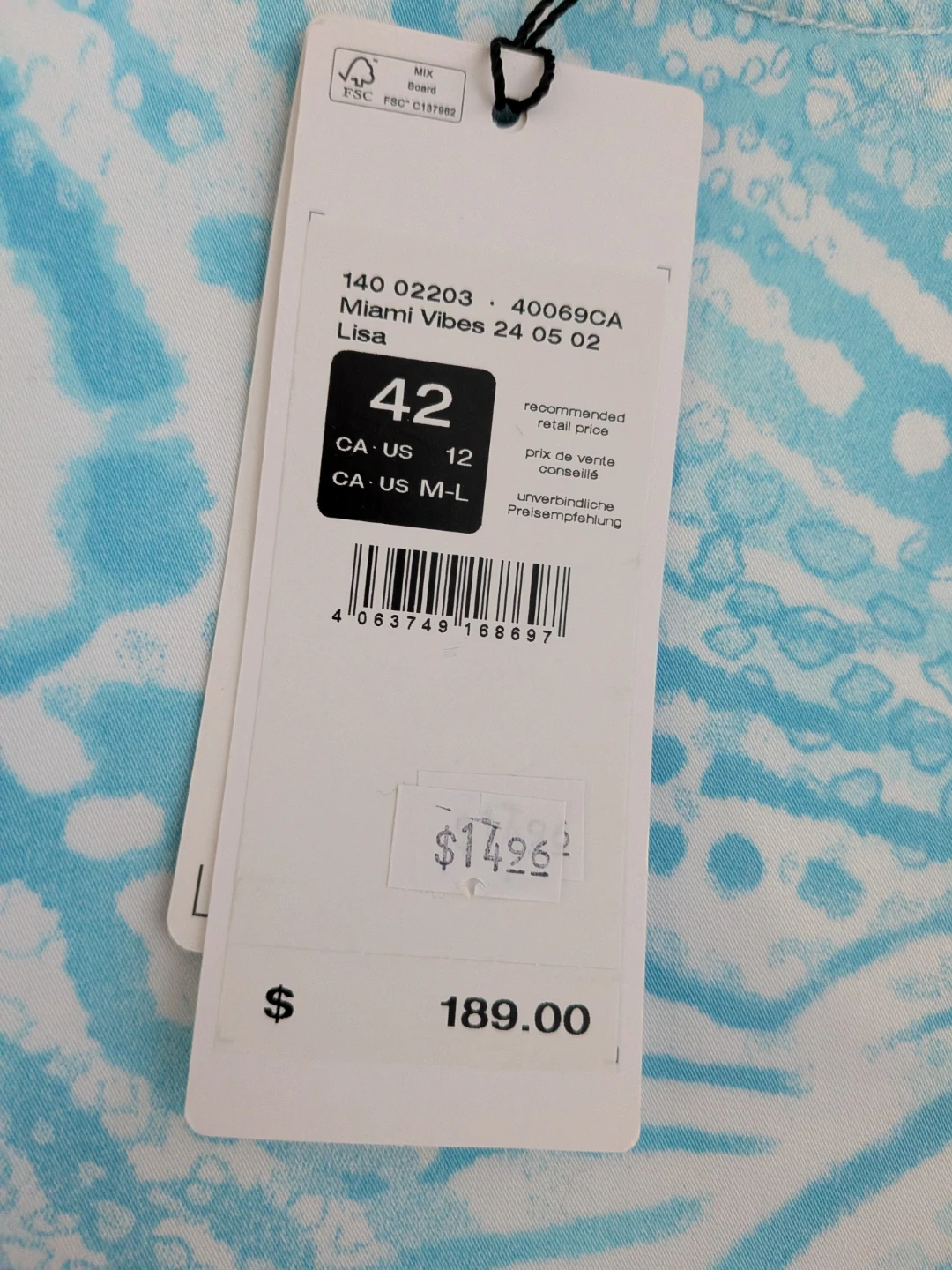 Olsen Women's Lisa Straight Fit Pants Size 42, Medium - photo 3