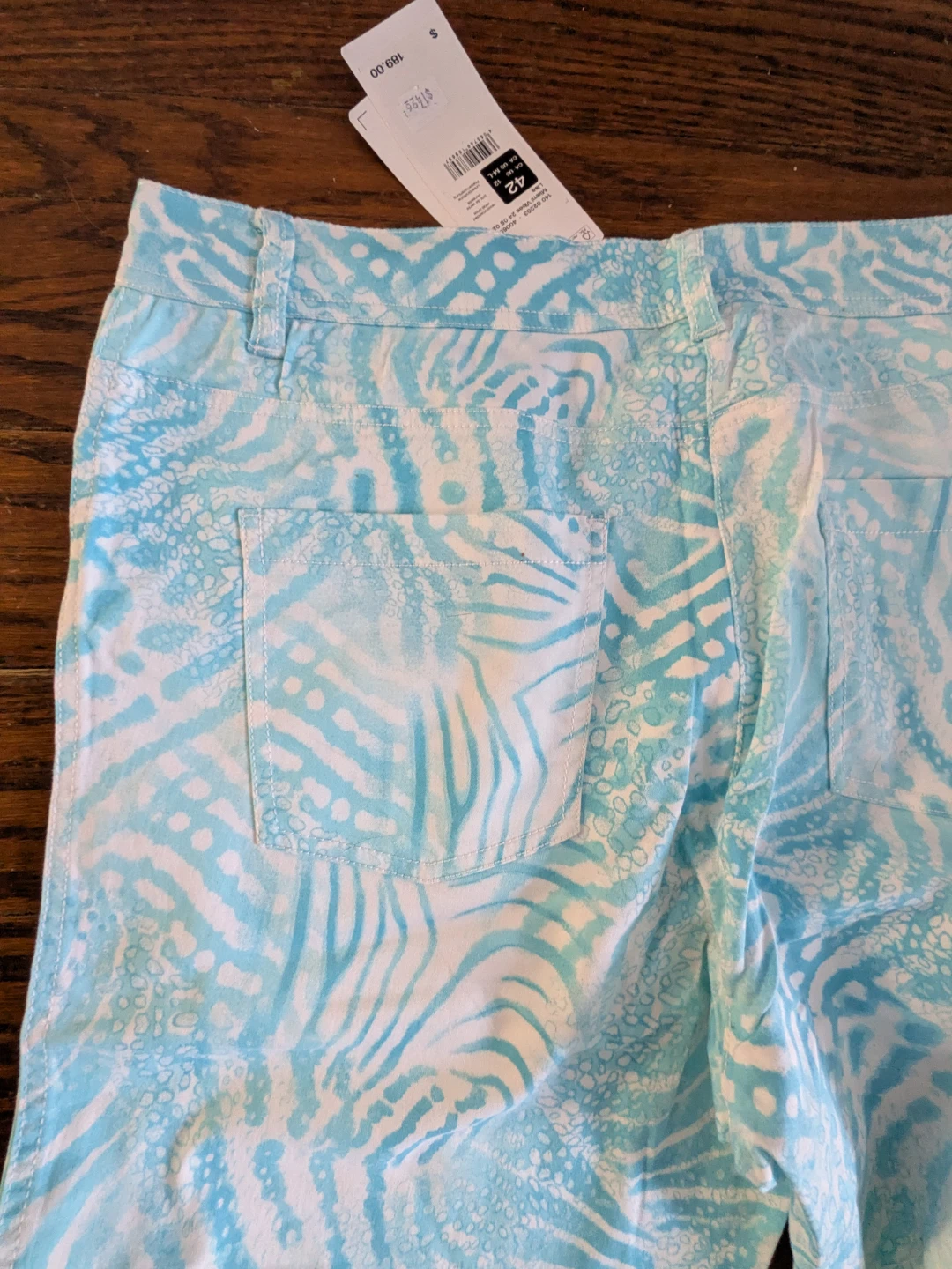 Olsen Women's Lisa Straight Fit Pants Size 42, Medium - photo 5