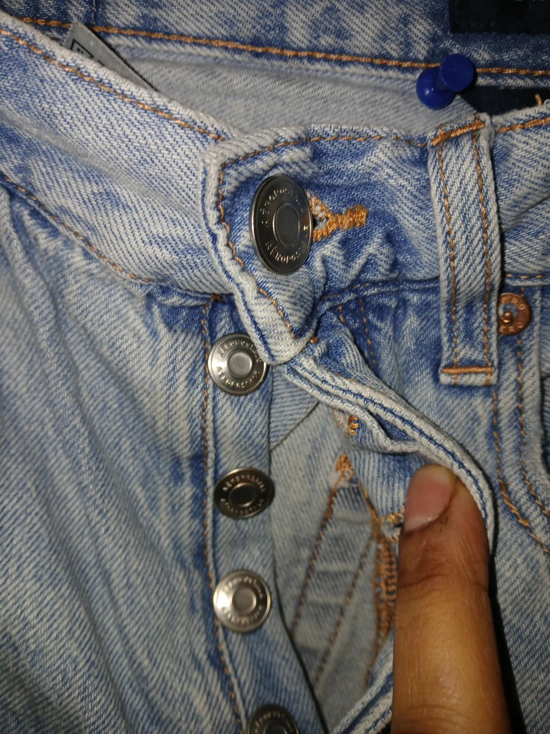 Aeropostale 90's Baggy Jeans Size 6 Regular - photo 4