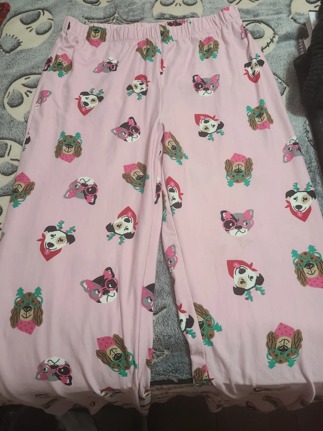 Dog Print Pajama Pants