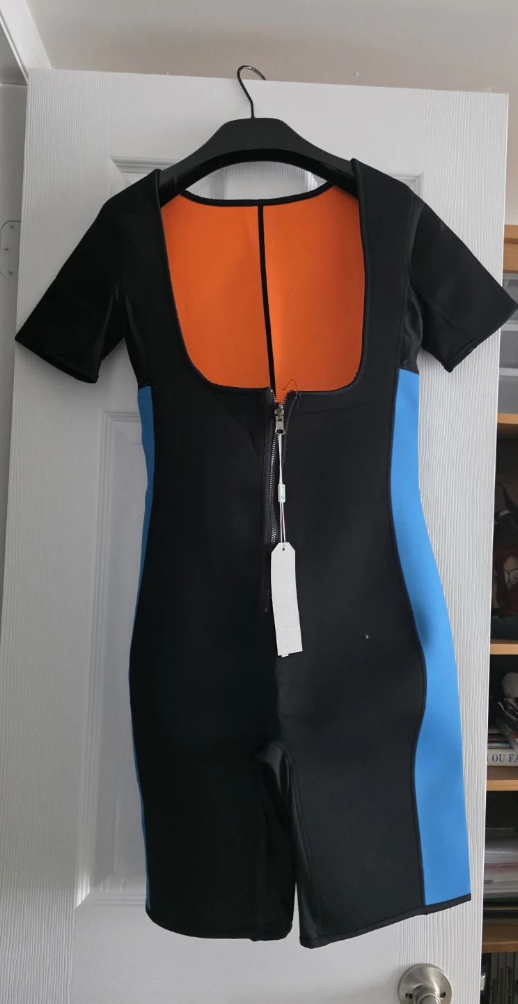 Sauna Suit - Black & Blue