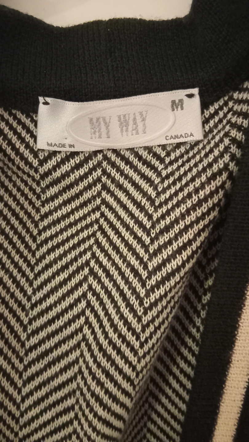 My Way Women's Sleeveless Cardigan Vest - Size M - photo 2