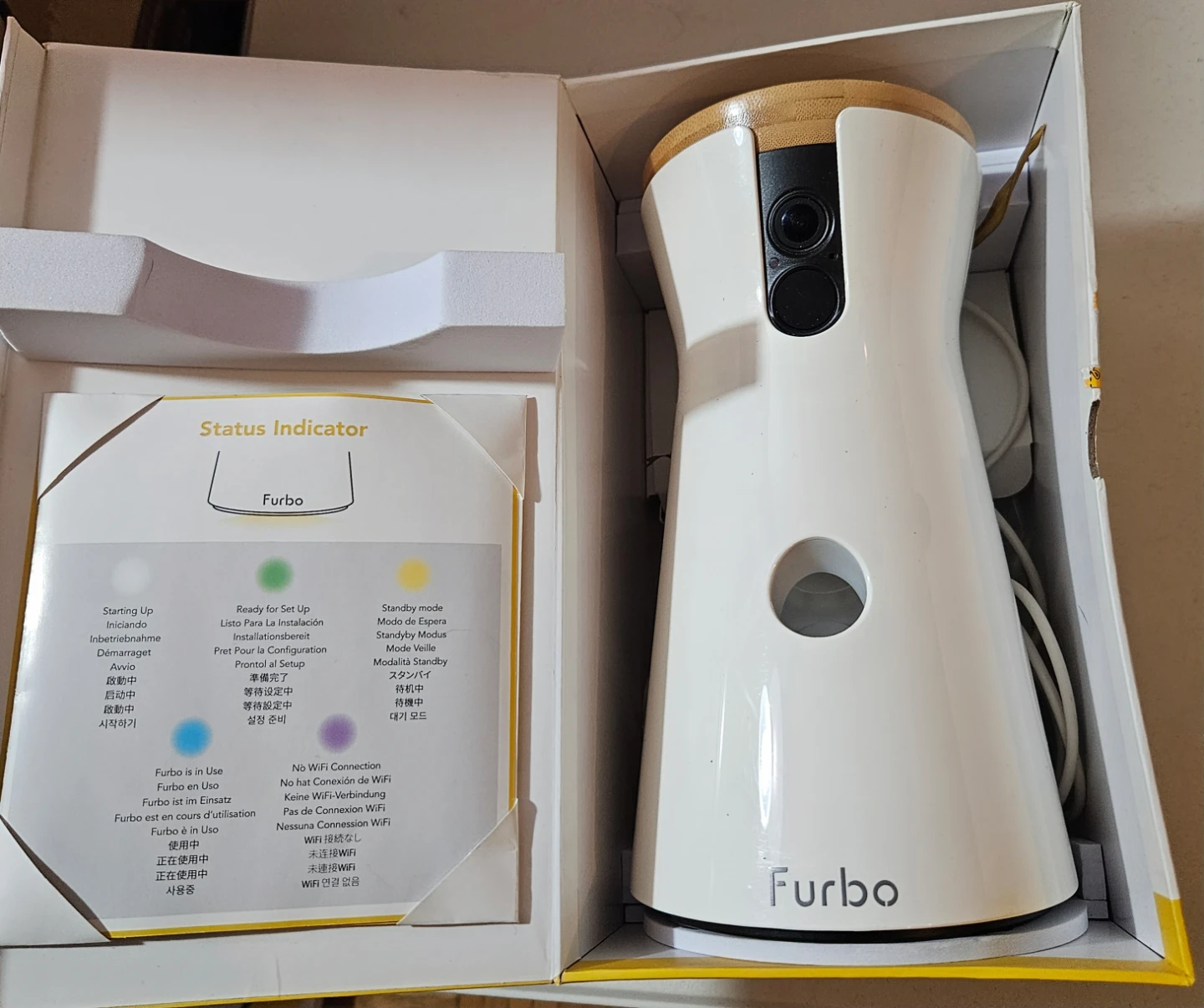 Furbo (treat dispenser) Dog Camera - Like New! - photo 2