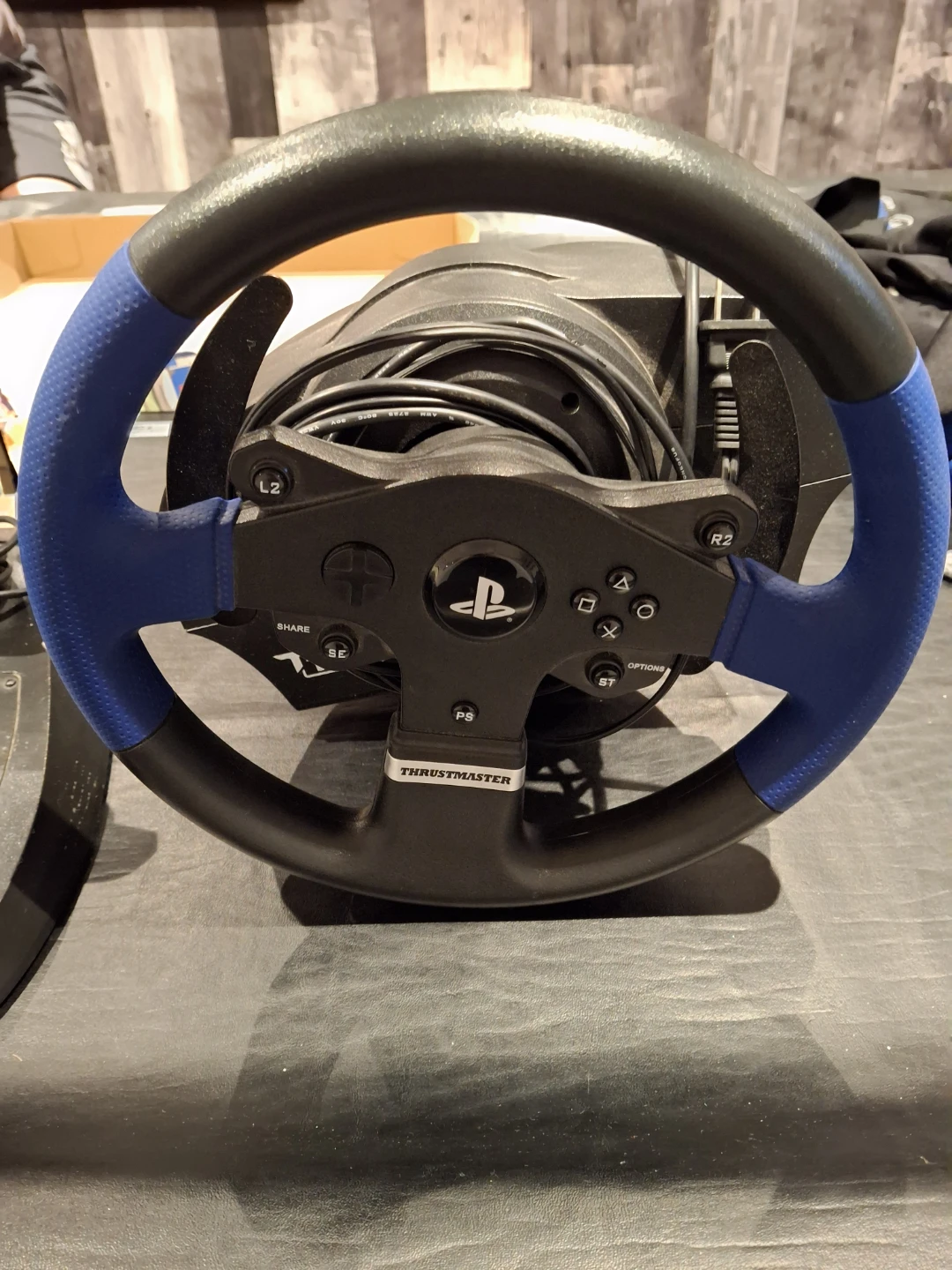 Thrustmaster wheel and petals