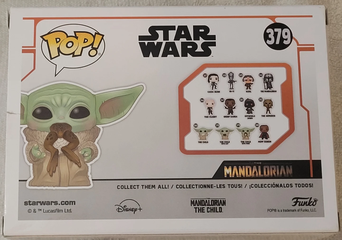 Funko Pop! Star Wars The Child With Frog #379 - photo 2