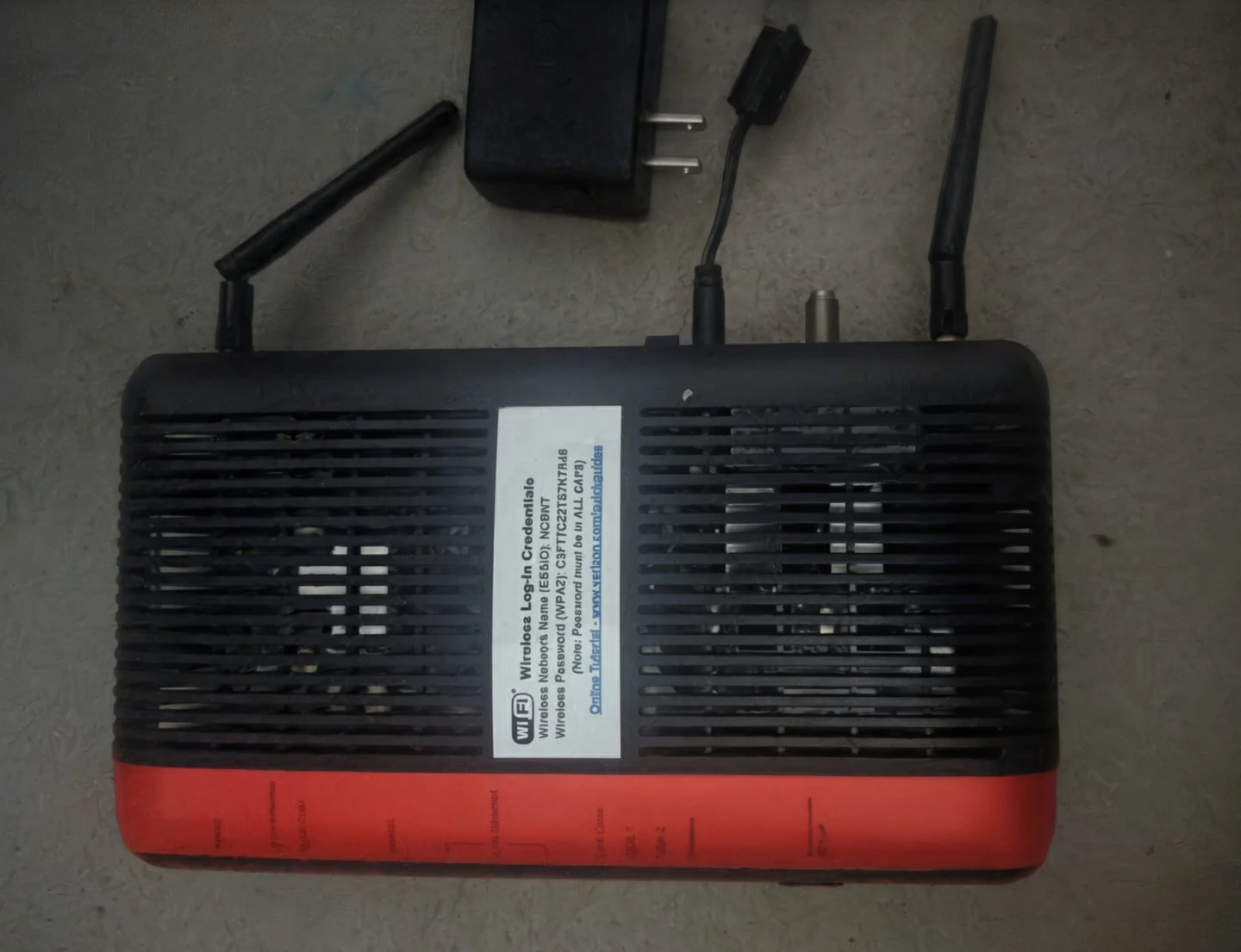 Verizon Fios Router