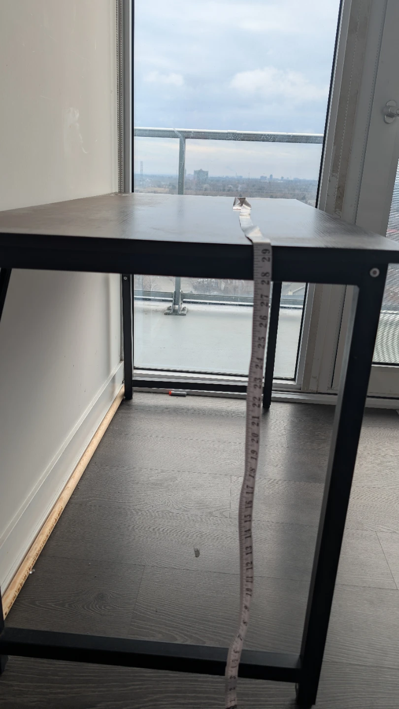 Dark Brown Desk 48x24 inches - photo 2