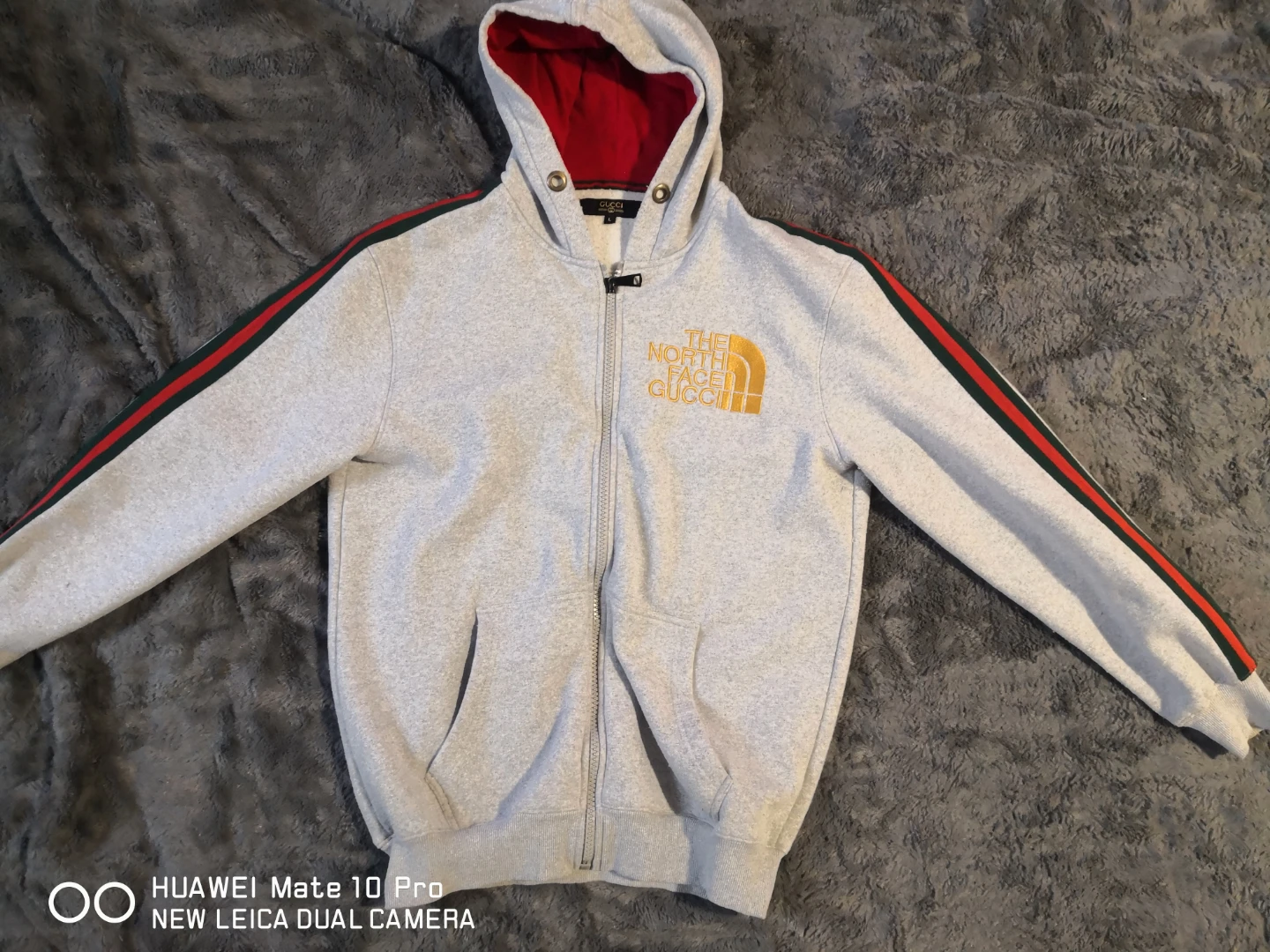 Gucci x The North Face Zip-Up Hoodie - Size L - photo 2