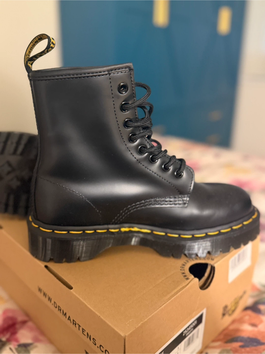 Dr. Martens 1460 Bex Smooth Leather Platform Boots - photo 2