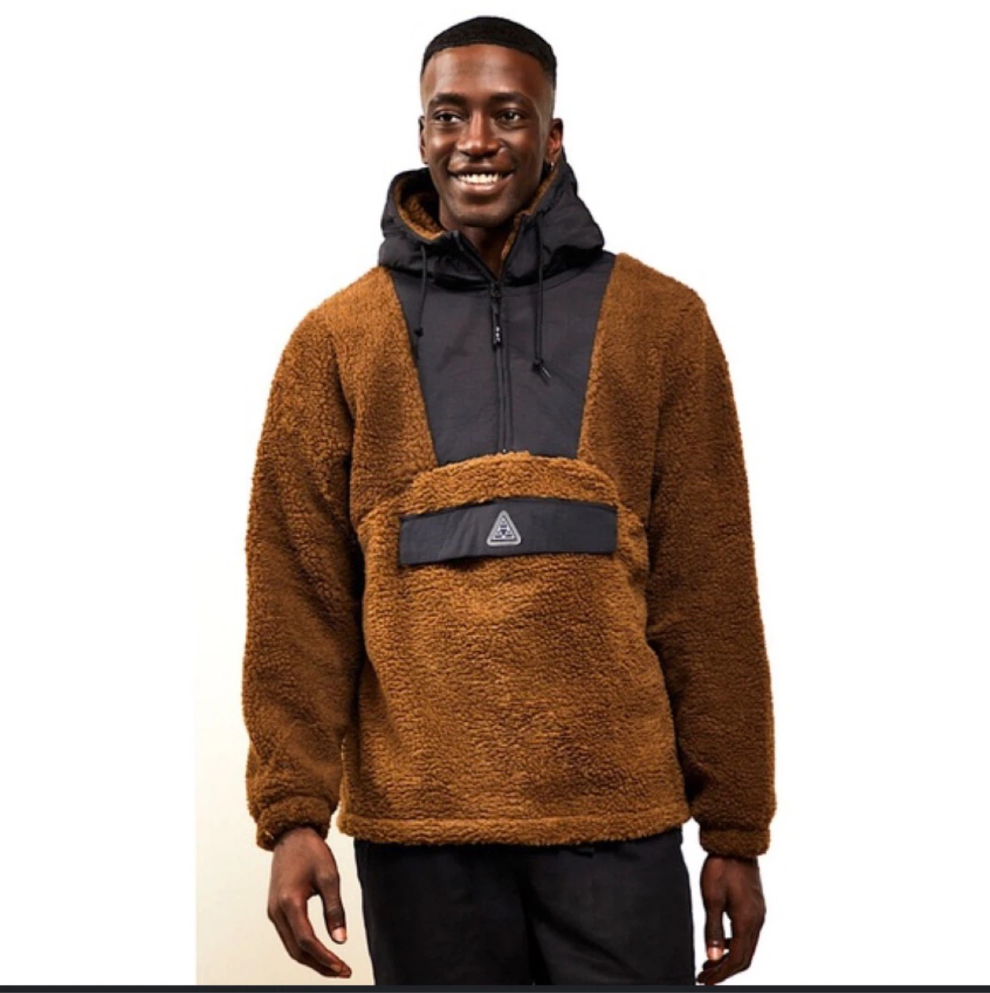 HUF Sherpa Fleece Pullover Hoodie - photo 3