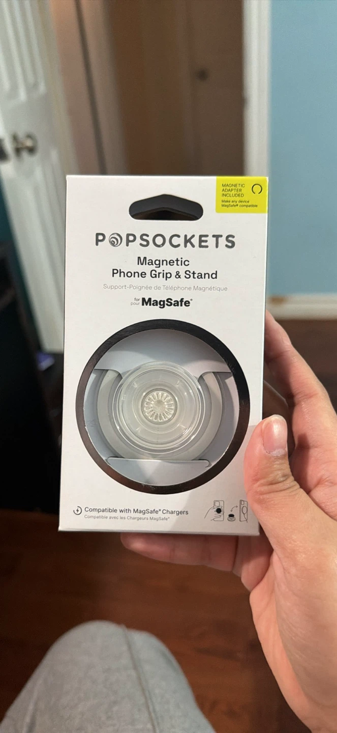 Popsockets Magnetic Phone Grip & Stand - Clear