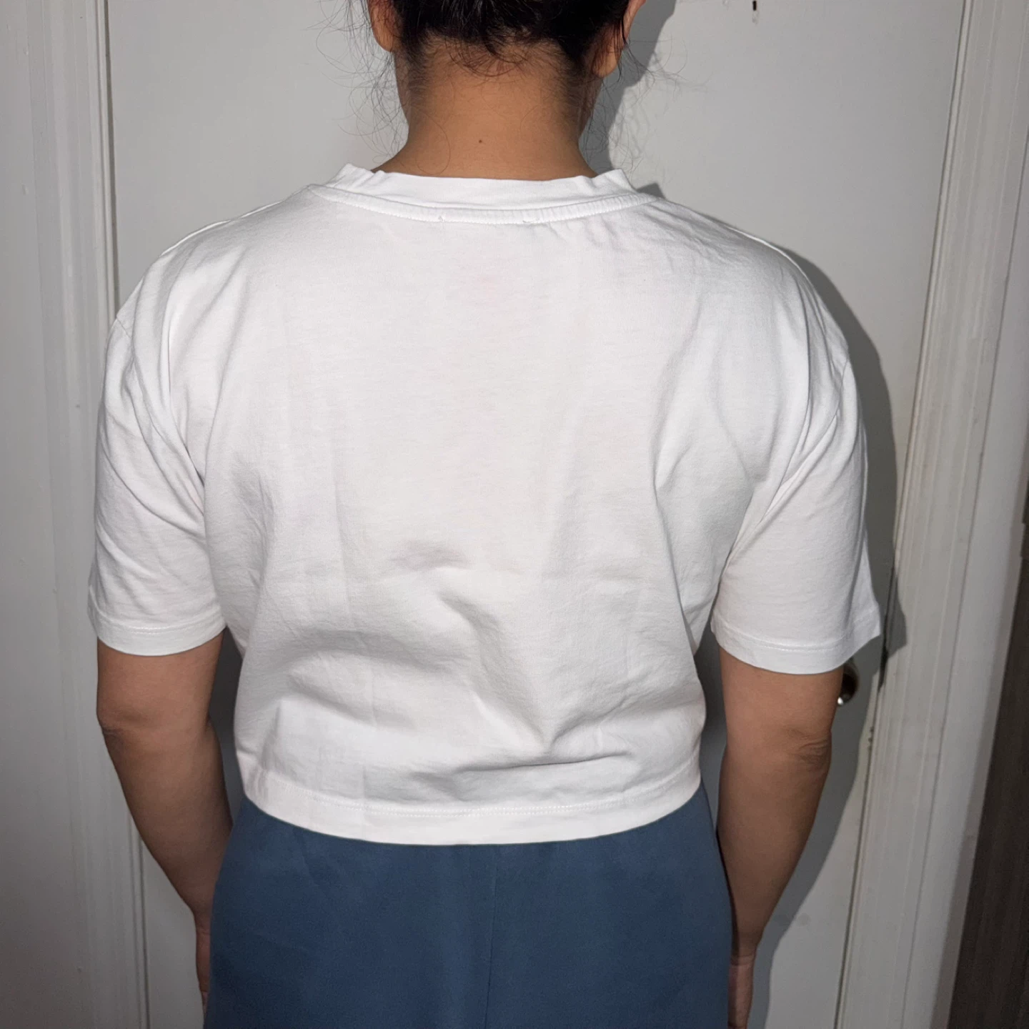 ZARA PEANUTS shirt small women’s cross stitch embroidery snoopy - photo 2