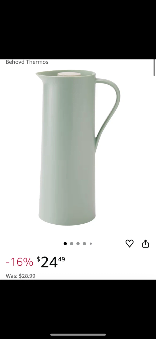 Behovd Thermos - Light Green - photo 2