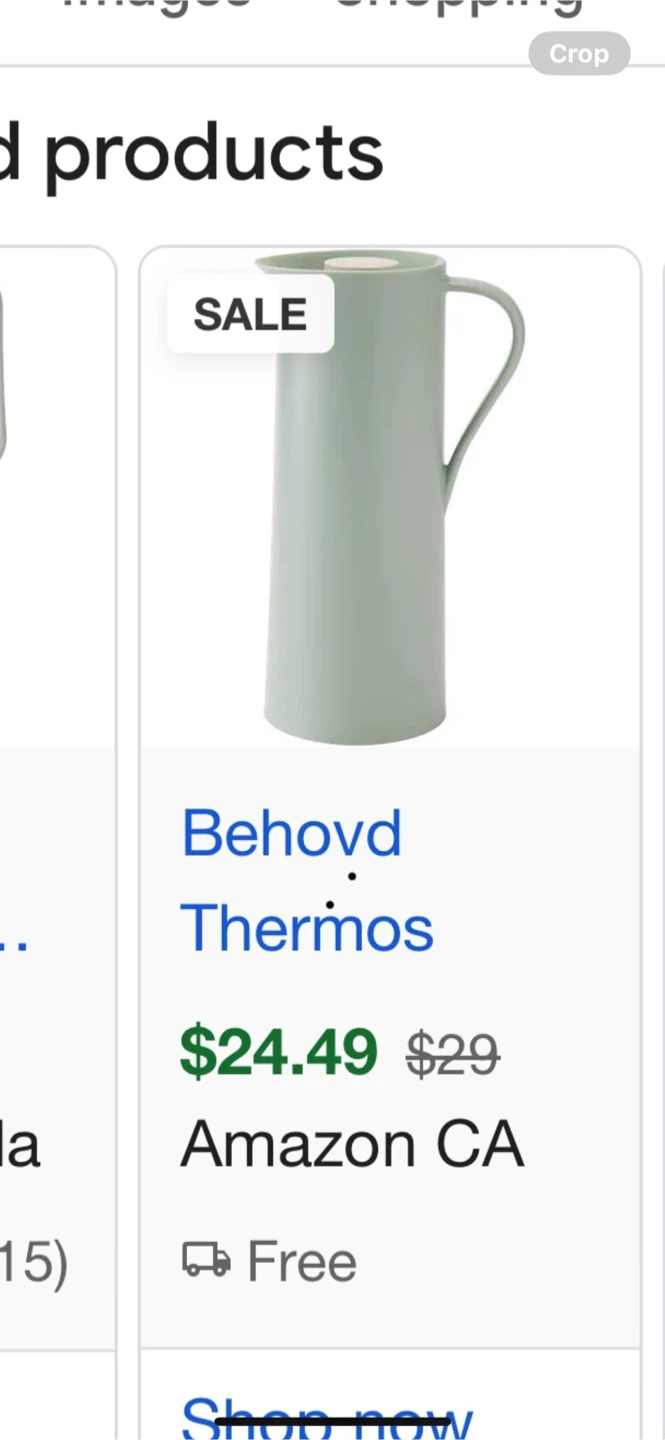 Behovd Thermos - Light Green