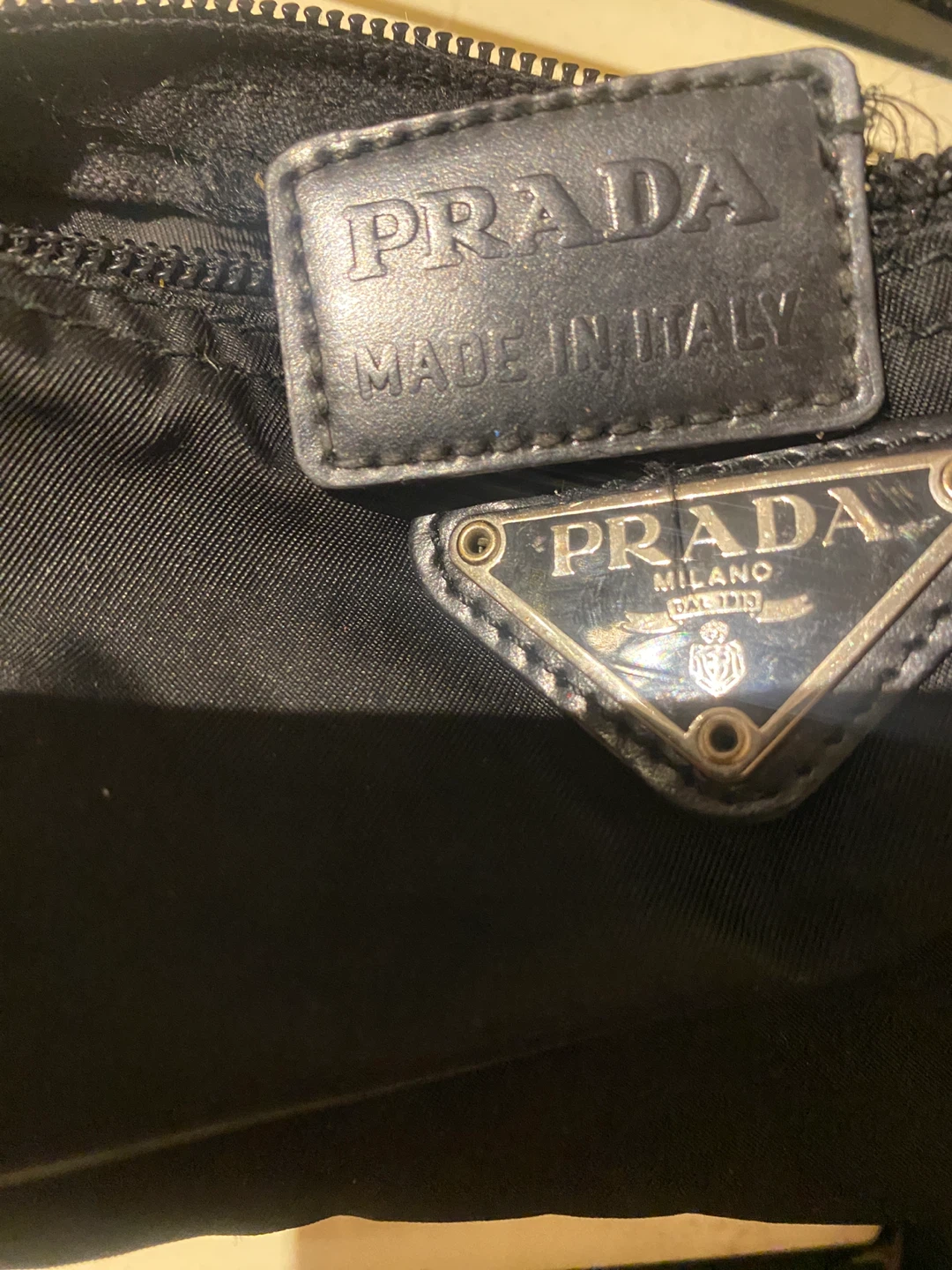 Prada Black Nylon Pouch - photo 4
