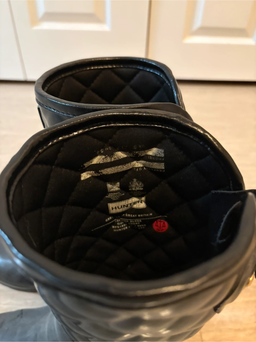 Hunter Black Quilted Rain Boots - photo 4