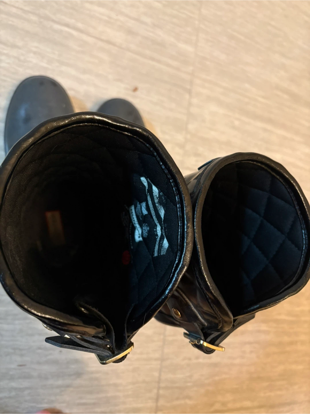 Hunter Black Quilted Rain Boots - photo 5