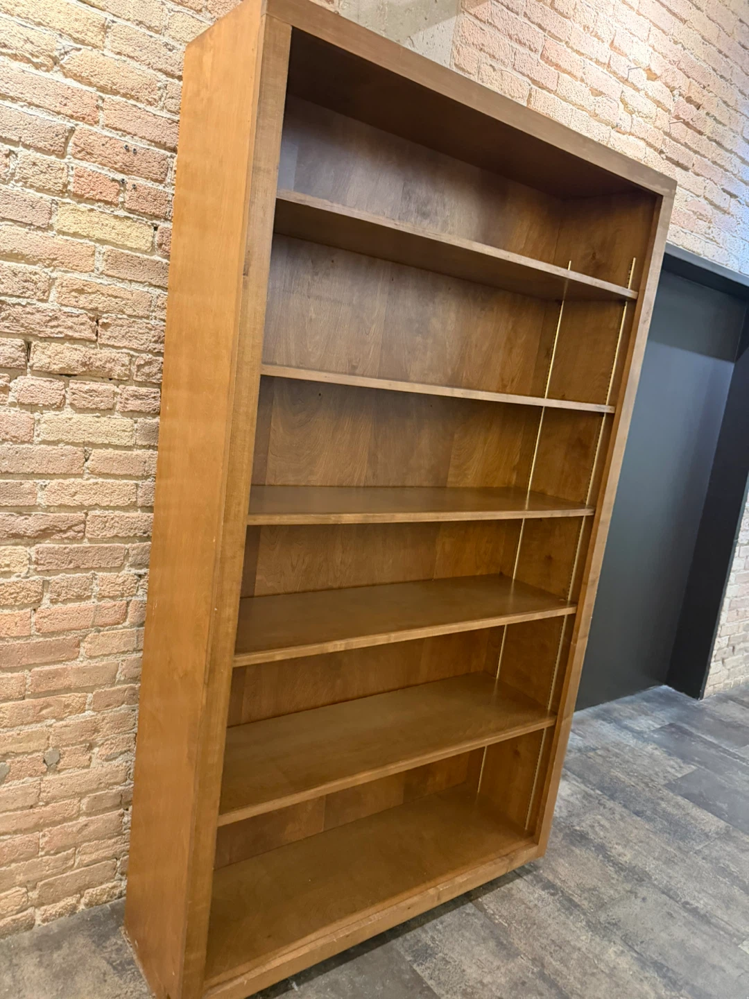Wooden Bookcase 7 ft tall. - photo 3