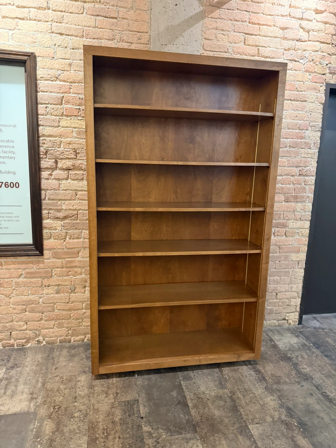 Wooden Bookcase 7 ft tall. - photo 2
