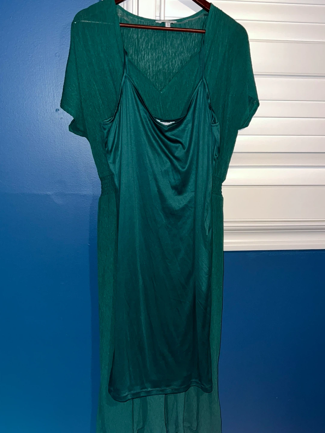 Reitmans Green Dress - Size Large - photo 5
