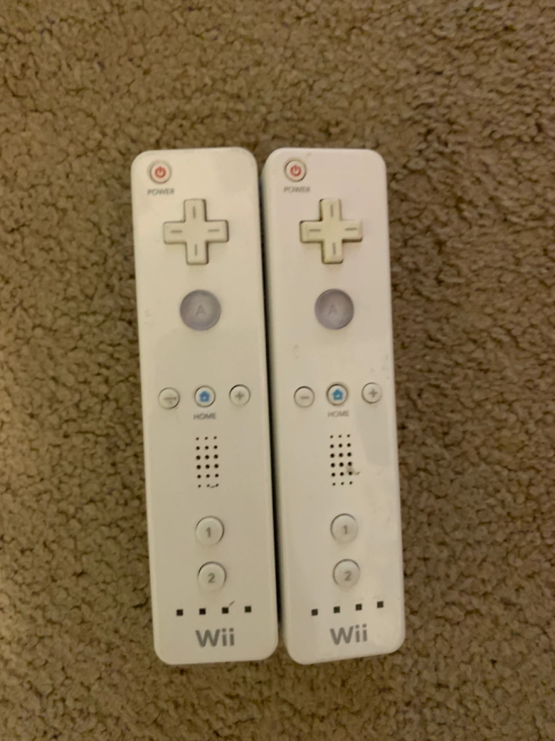 Nintendo Wii Remotes (x2)