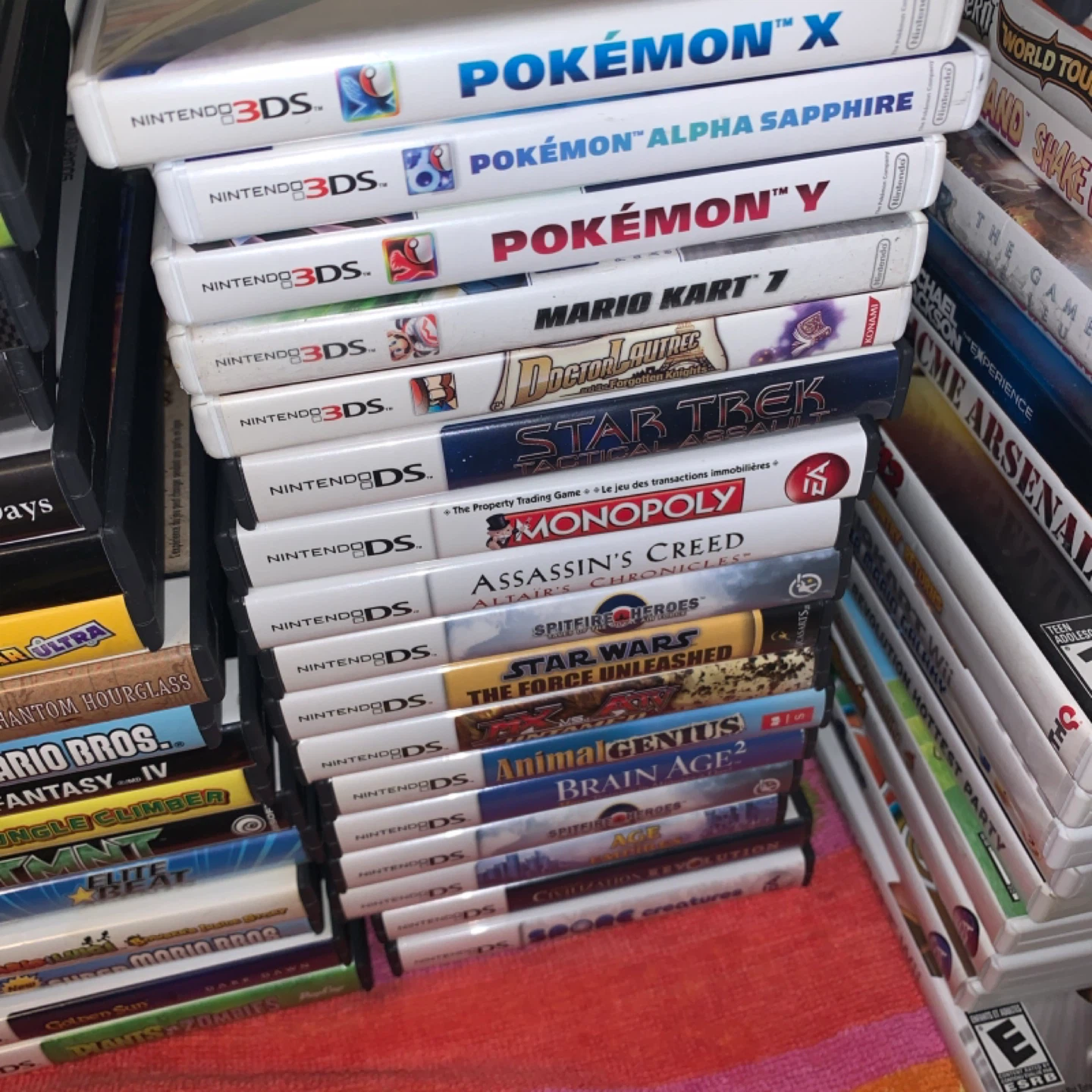 Nintendo 3DS & DS Games: Pokémon, Mario Kart, Star Trek