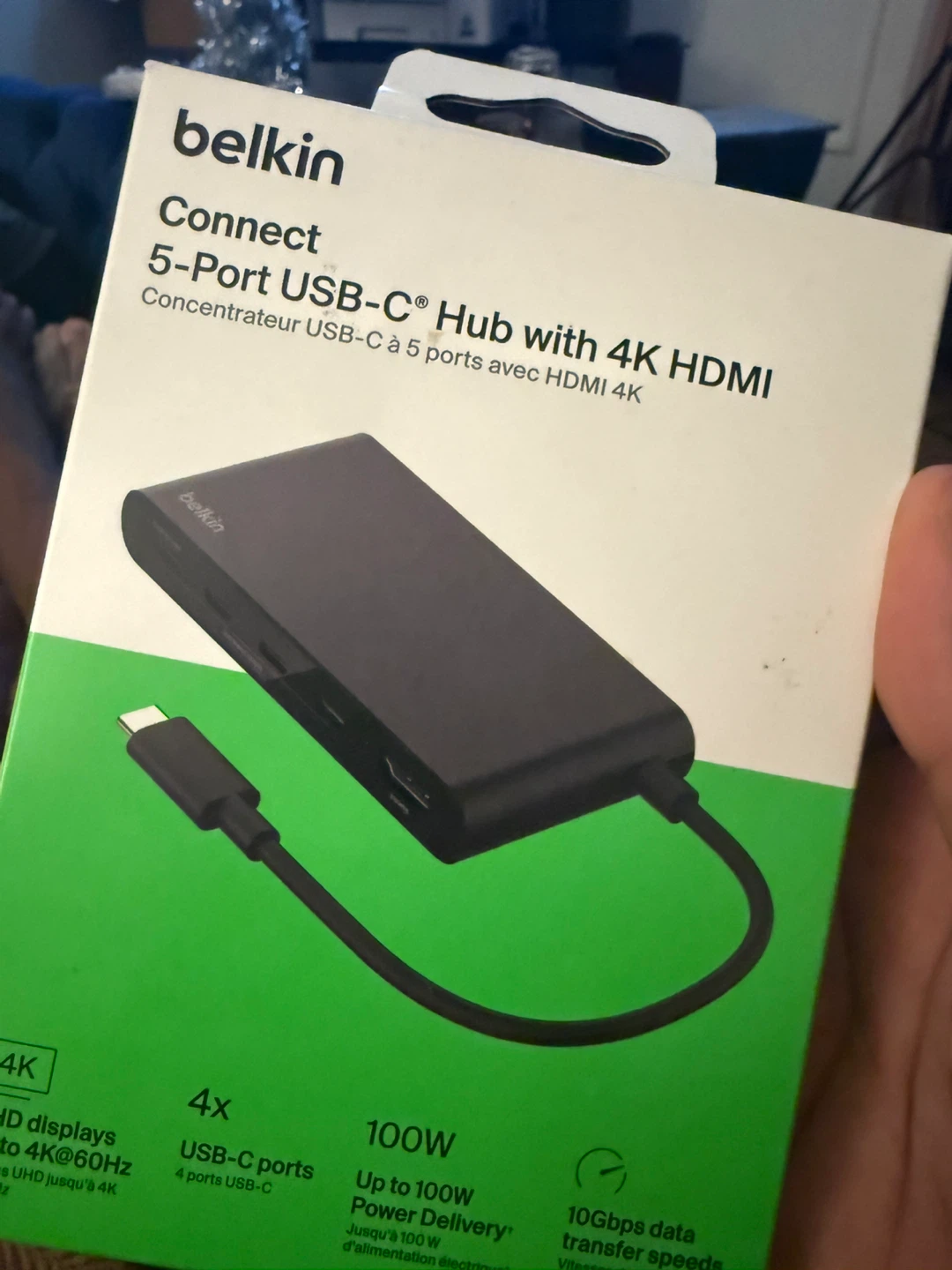Belkin Connect 5-Port USB-C Hub with 4K HDMI - New
