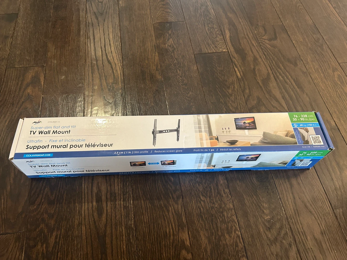 New AVLT Super-Slim Flat TV Wall Mount (30-90 in)