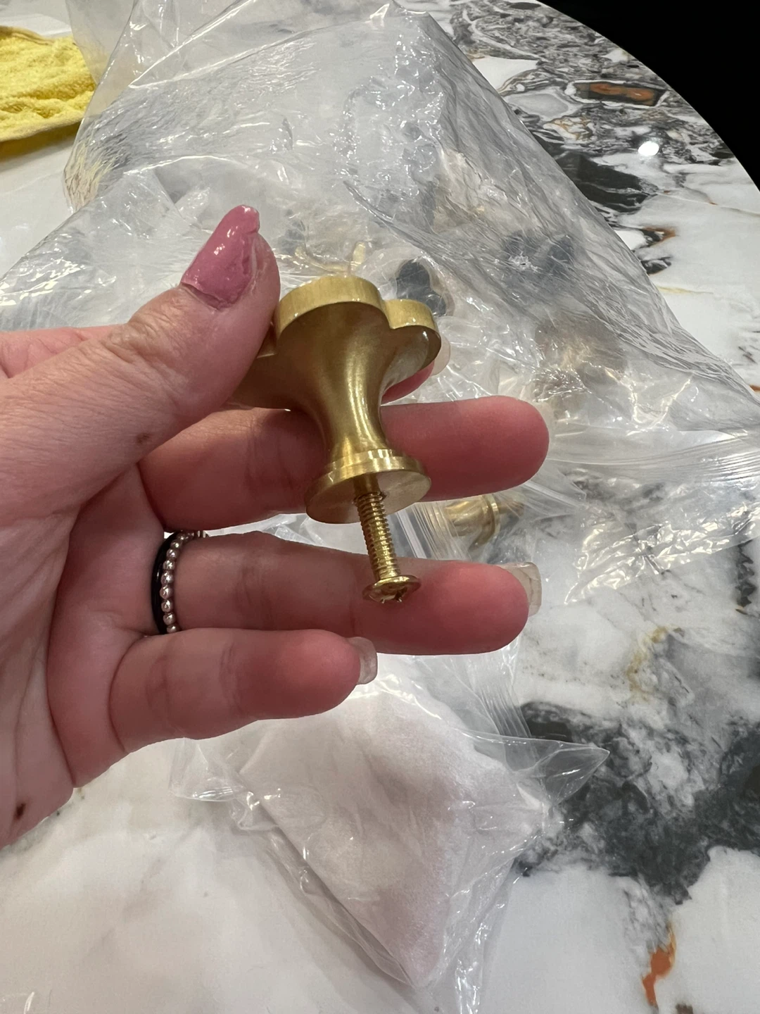 Gold & Black Clover Cabinet Knobs - New! - photo 2