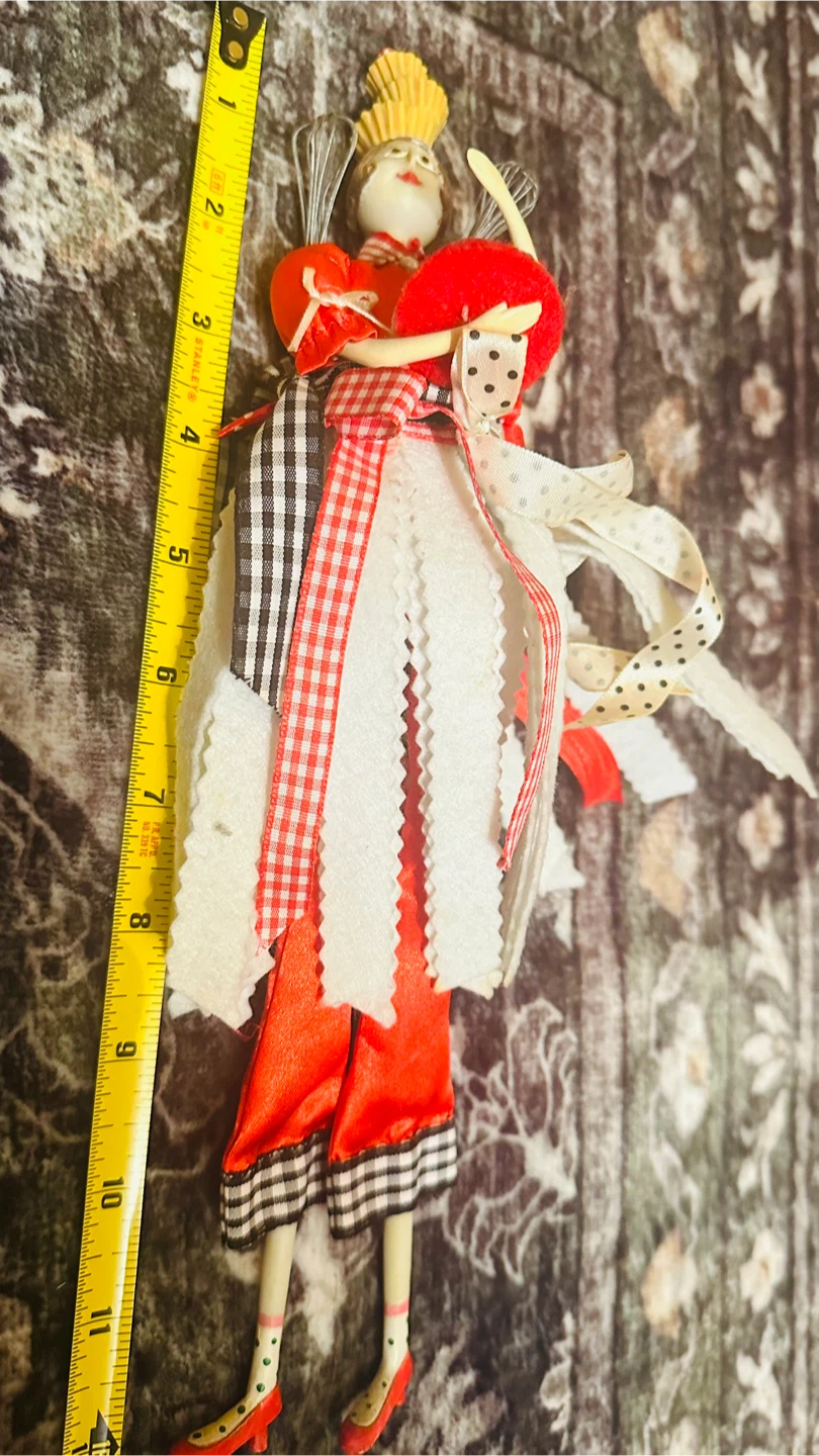 Vintage Unique Chef Figurine with Whisk Wings - photo 4