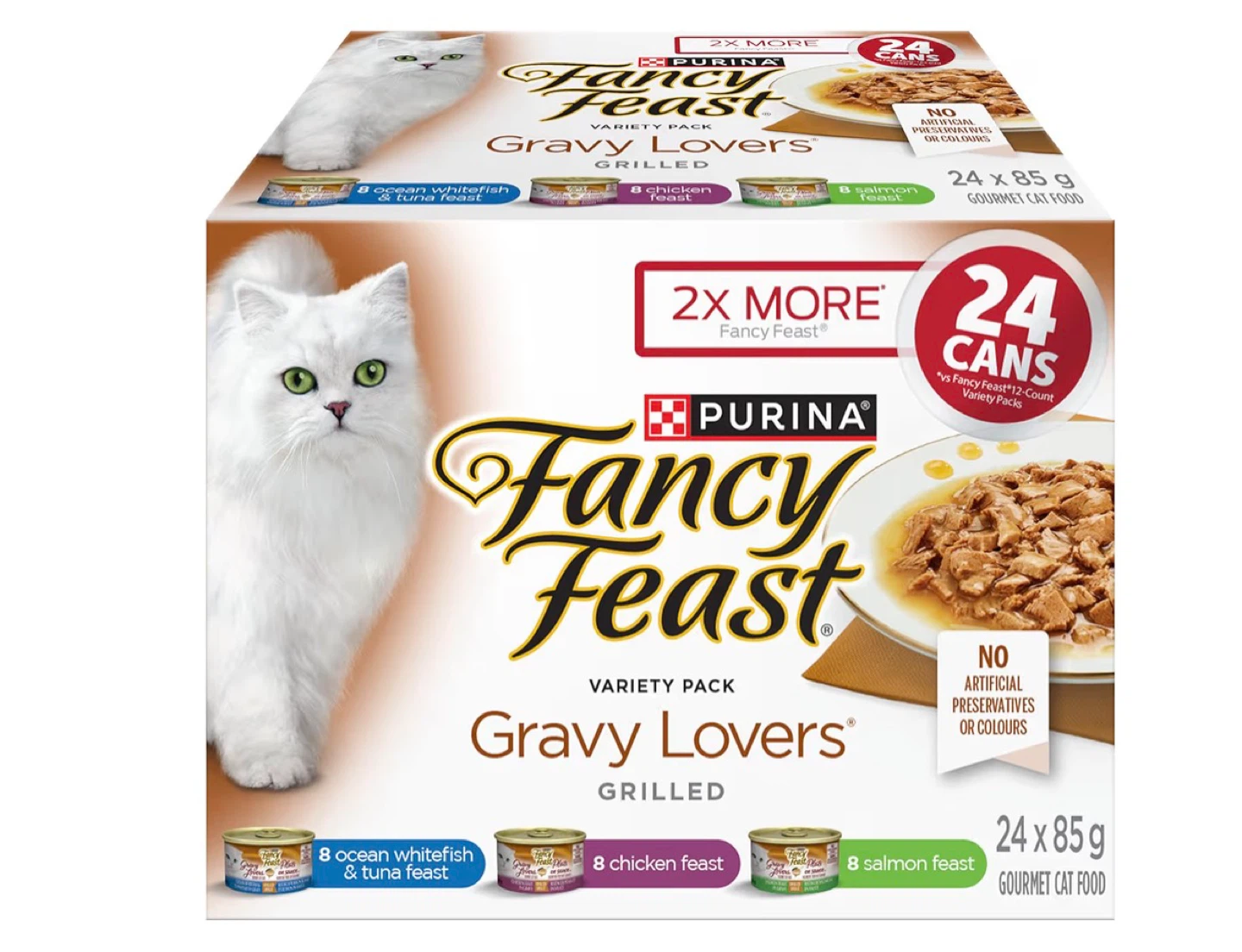 Purina Fancy Feast Gravy Lovers Grill Cat Food - photo 3