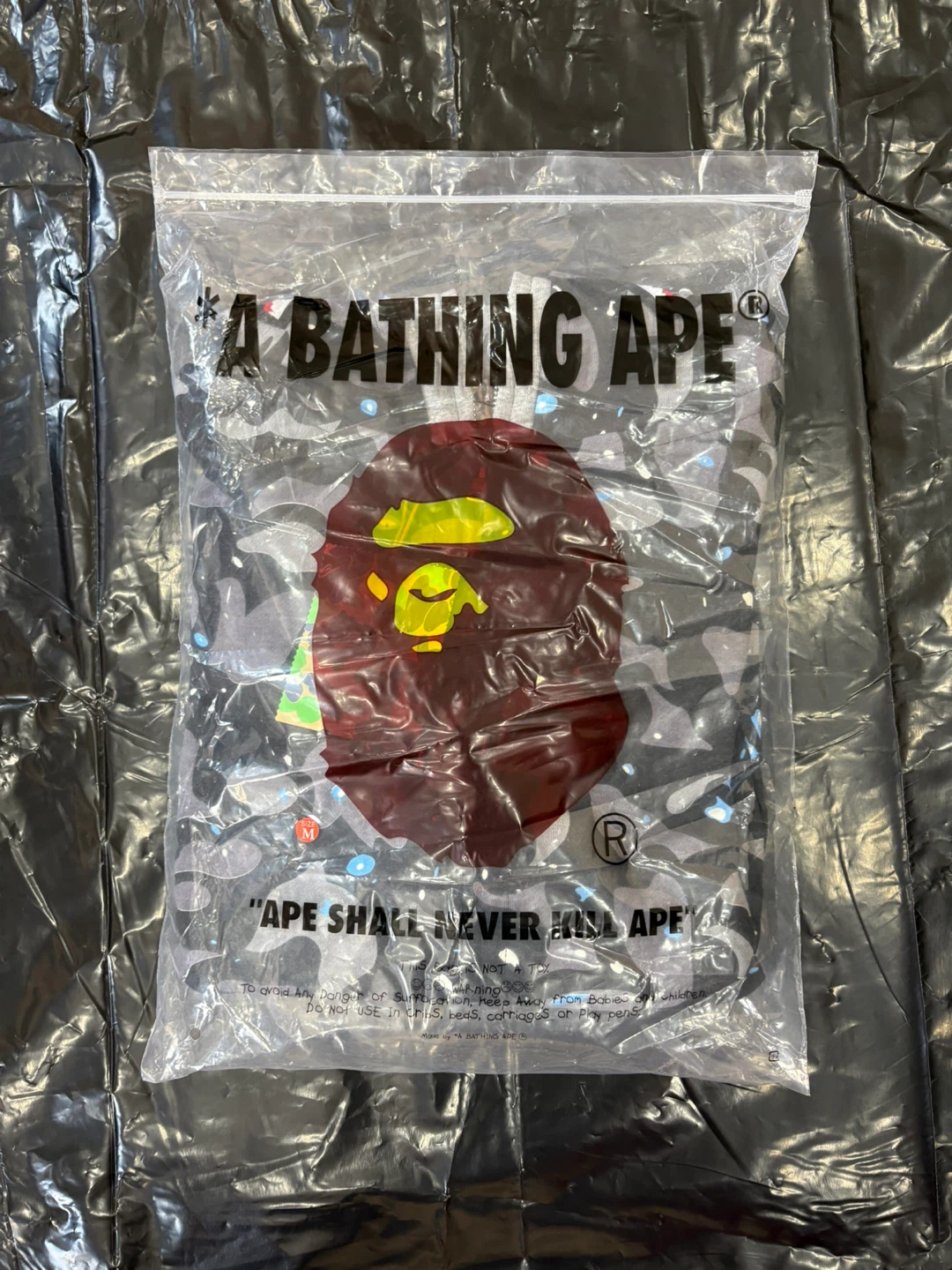 A Bathing Ape galaxy zip up