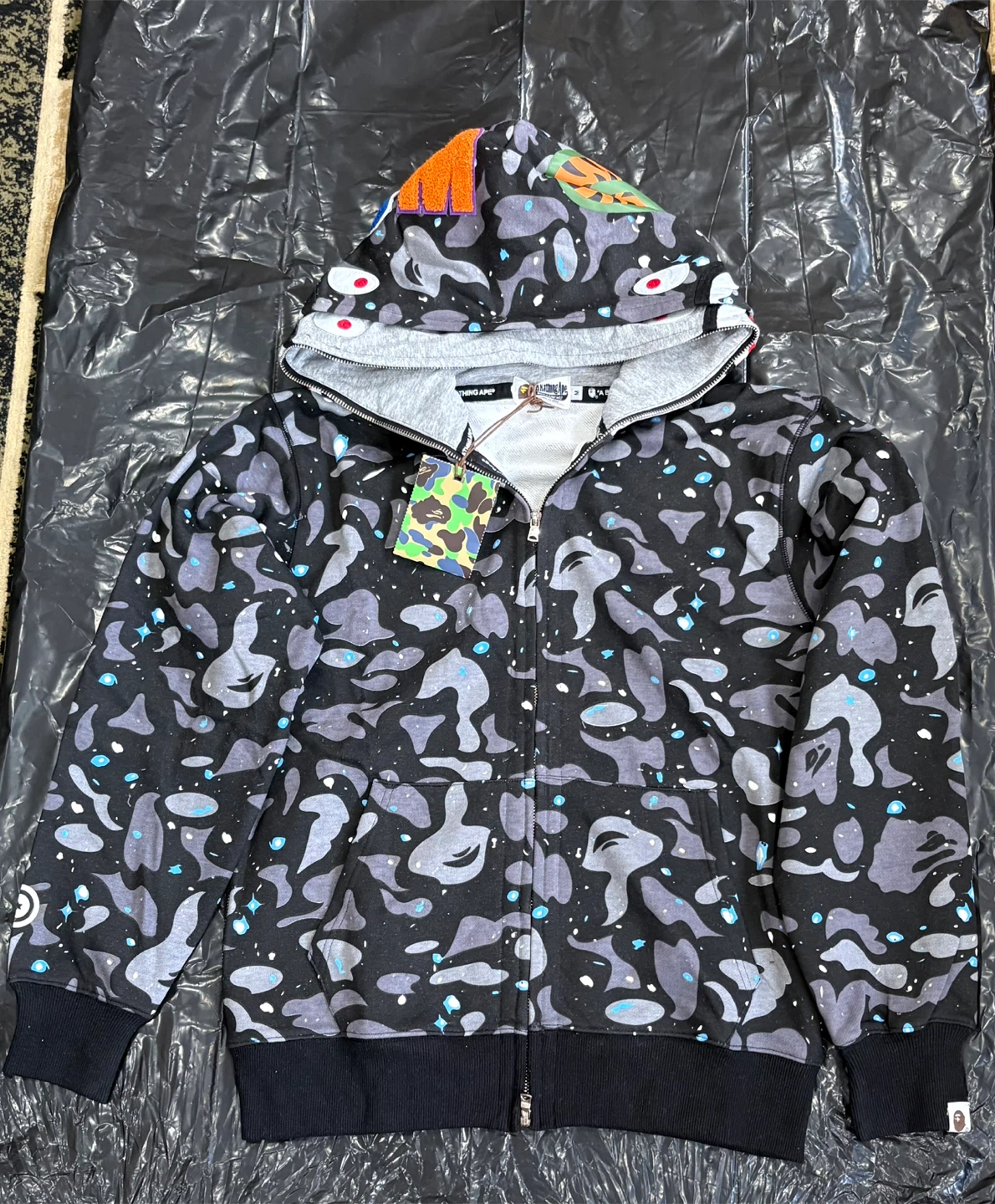 A Bathing Ape galaxy zip up - photo 3