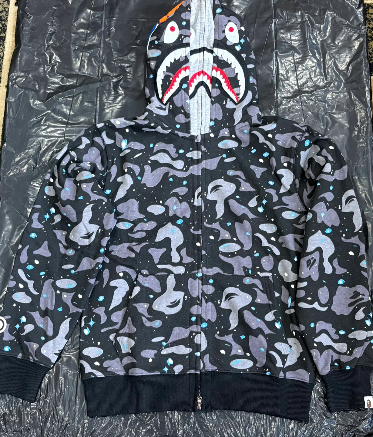 A Bathing Ape galaxy zip up - photo 4