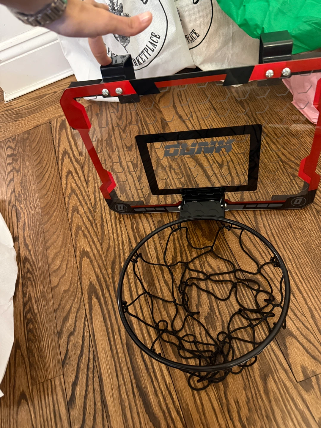 Dunnrite Indoor/Outdoor Mini Basketball Hoop