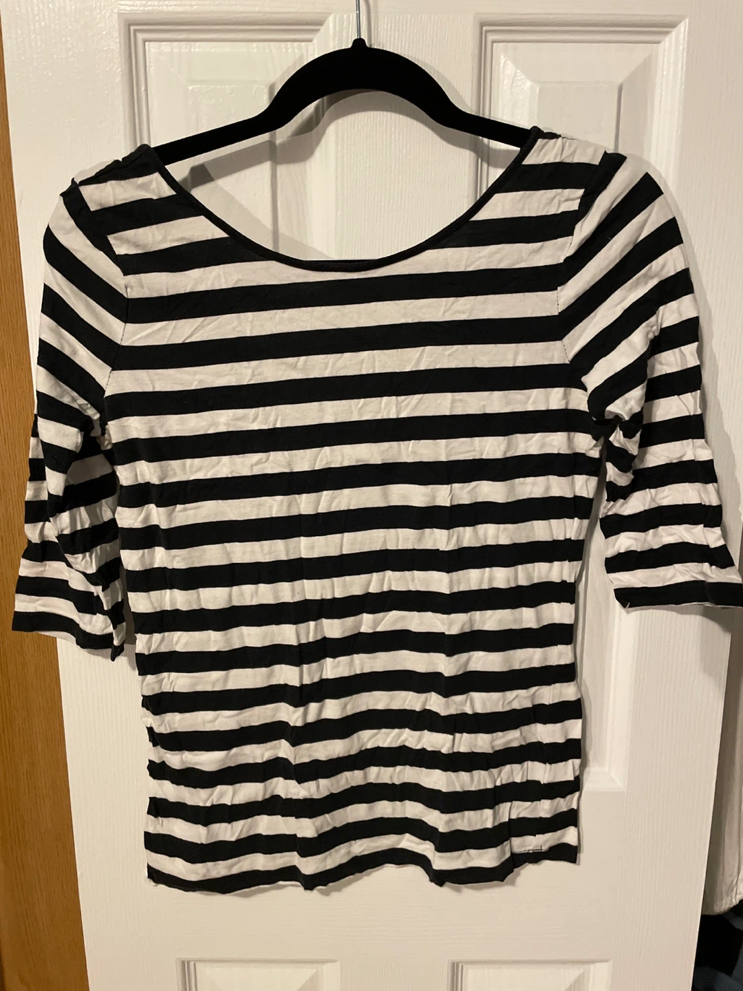 FREE *** Pure Alfred Sung Striped Top - Size S