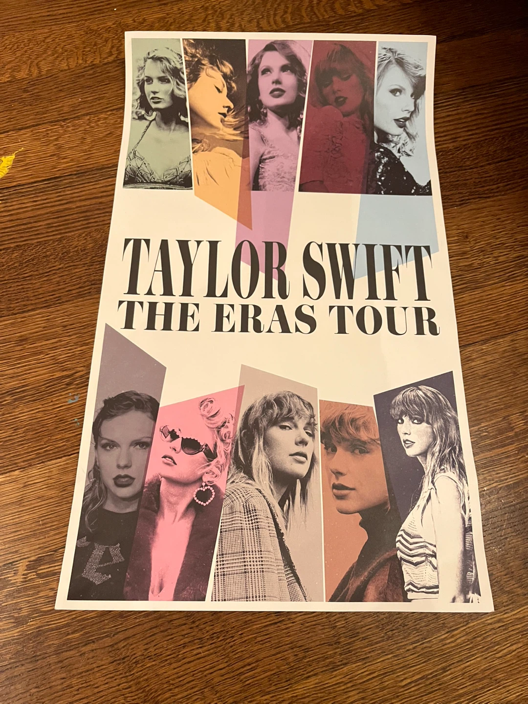 Taylor Swift Official Eras Tour Poster