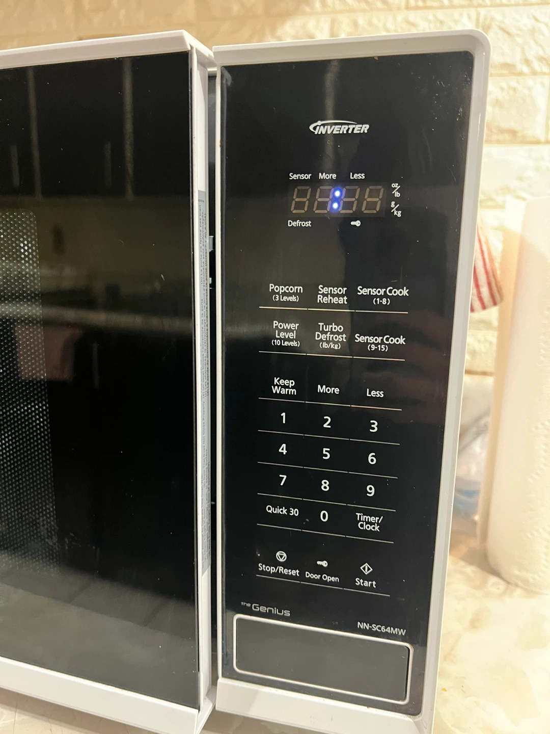Panasonic NN-SC64MW Genius Inverter Microwave - photo 3
