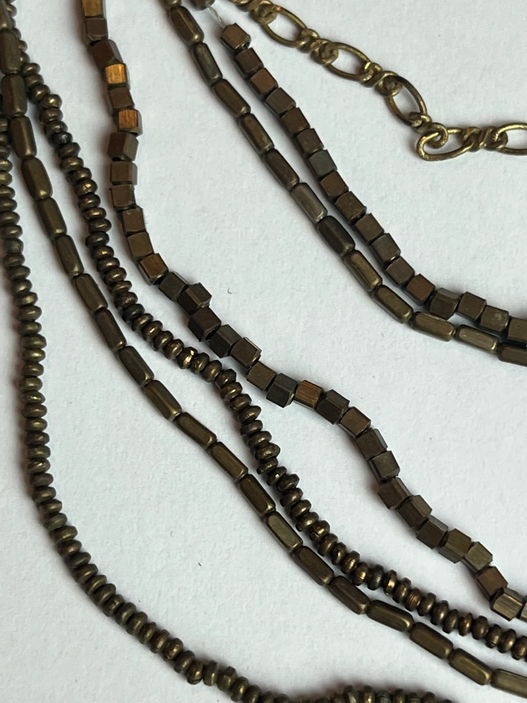 MEXX Layered Necklace - Bronze Tone - photo 2