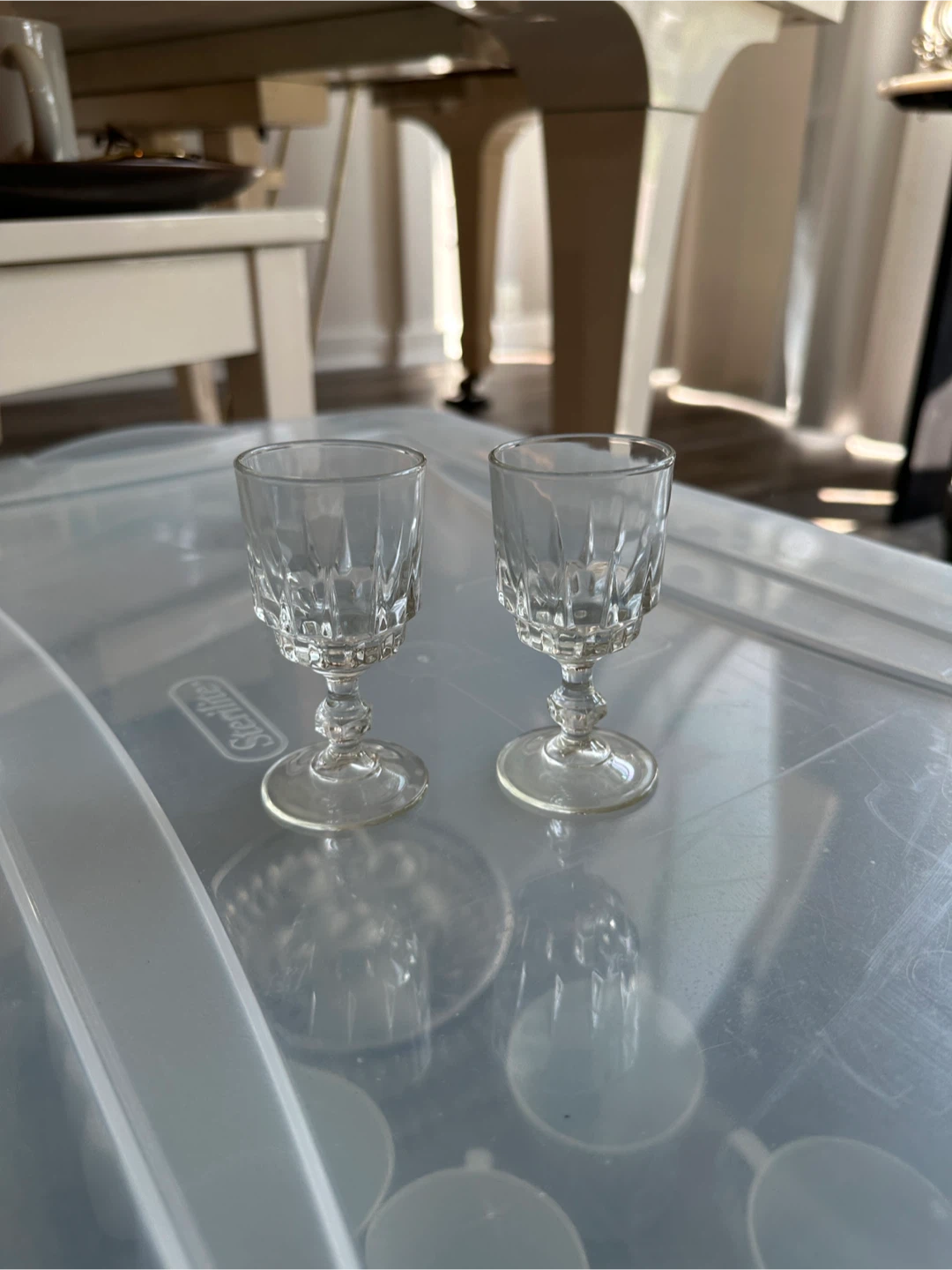 Set of 6 Vintage Cordial Glasses - photo 3