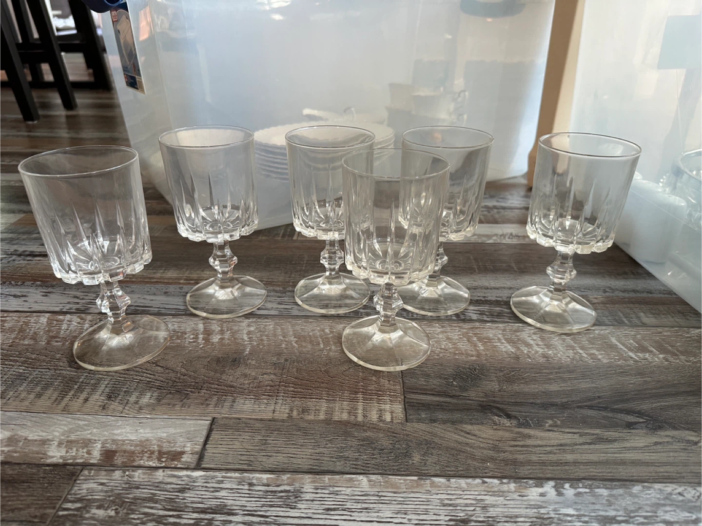 Set of 6 Vintage Cordial Glasses - photo 2