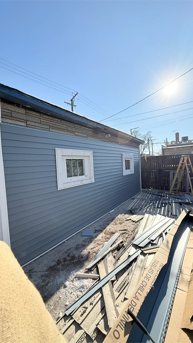 New siding